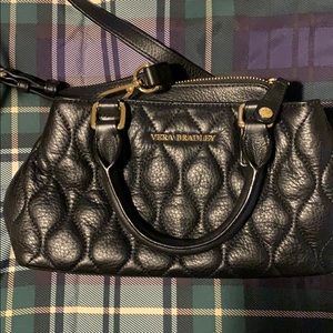 Vera Bradley black leather purse